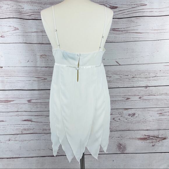 Madison Intimates off white negligee lace petals - Picture 9 of 13